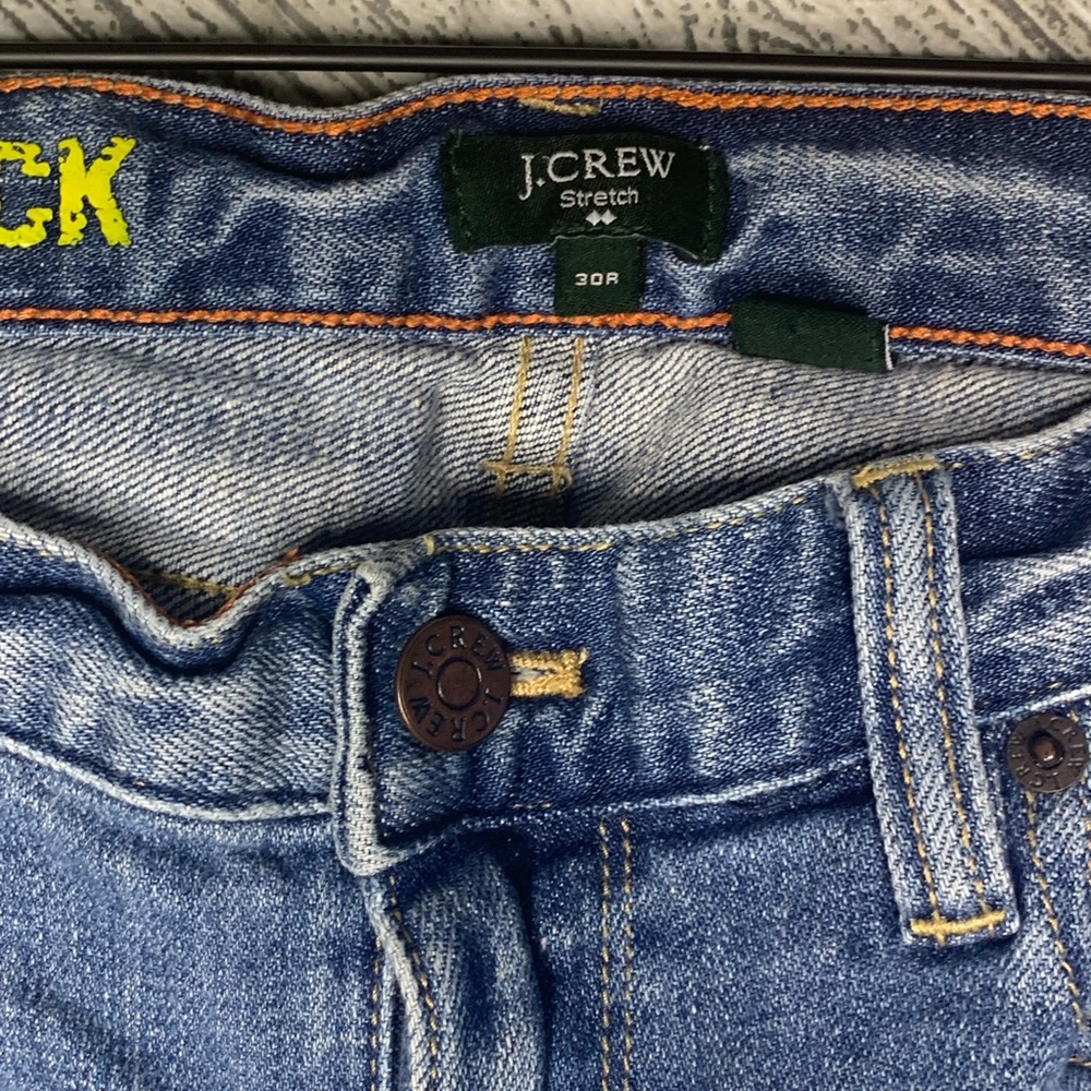 J. CREW Matchstick Straight Leg Mid Rise jeans - Picture 3 of 5